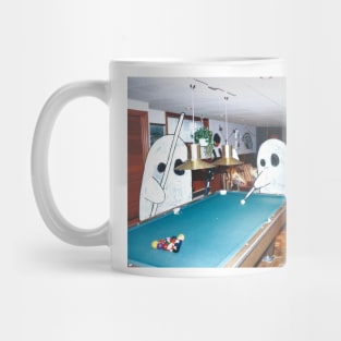 Ghosts Playing Pool Mug